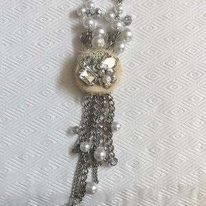 Pearl statement necklace